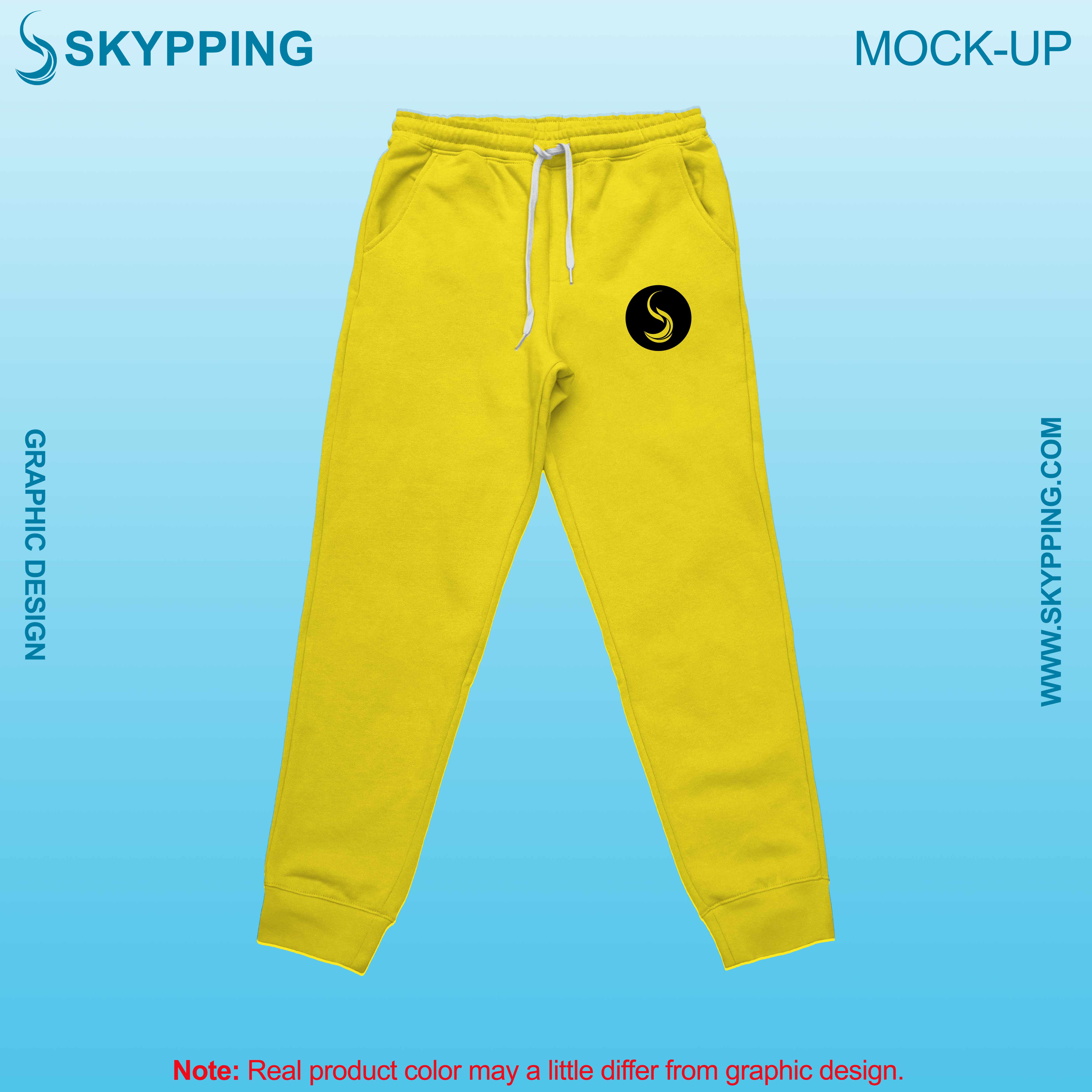 Sweatpant with Crossed Pocket and Ribbed Bottom